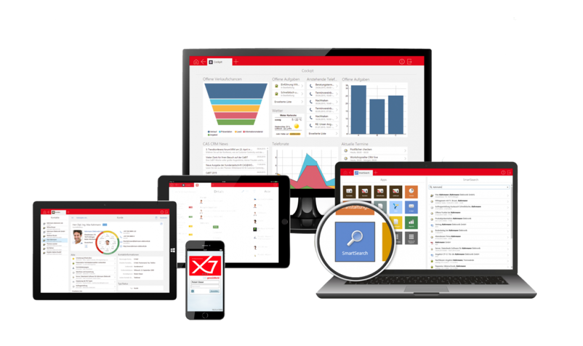 CRM Geräteübersicht